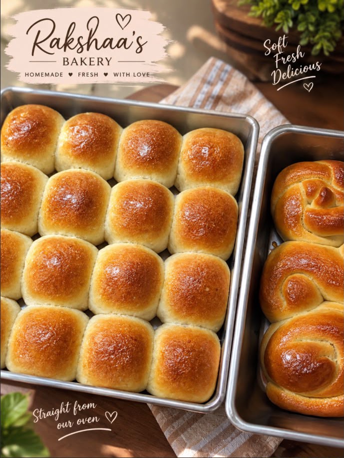 Freshly baked bread